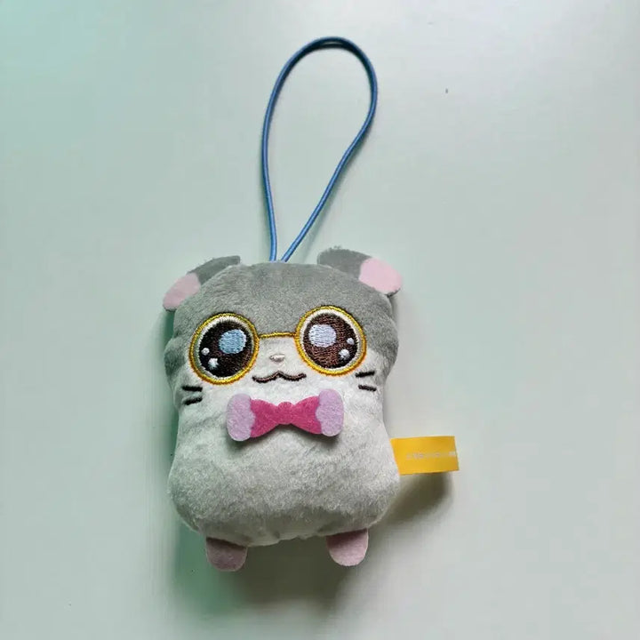 [BUNJANG] Hamtaro Glasses Plush Doll / 안경 햄토리 인형 가챠