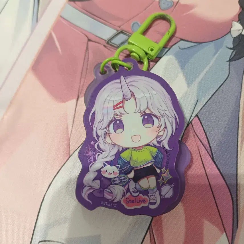 [BUNJANG] Stellive Uni Birthday Keyring / 스텔라이브 유니 생일키링
