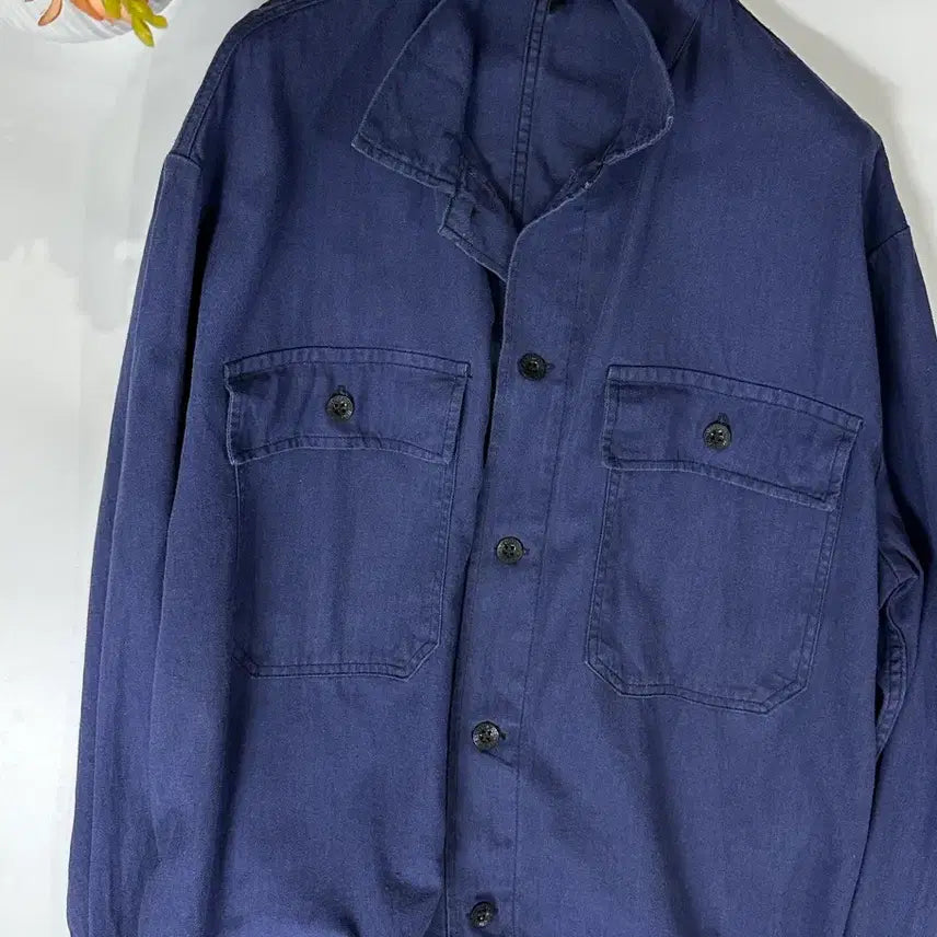 [BUNJANG] Labreyr 80s French Work Jacket Navy / 오리지널 라브레르 80s 프렌치 워크자켓 네이비 프렌치워크웨어 빈티지 자