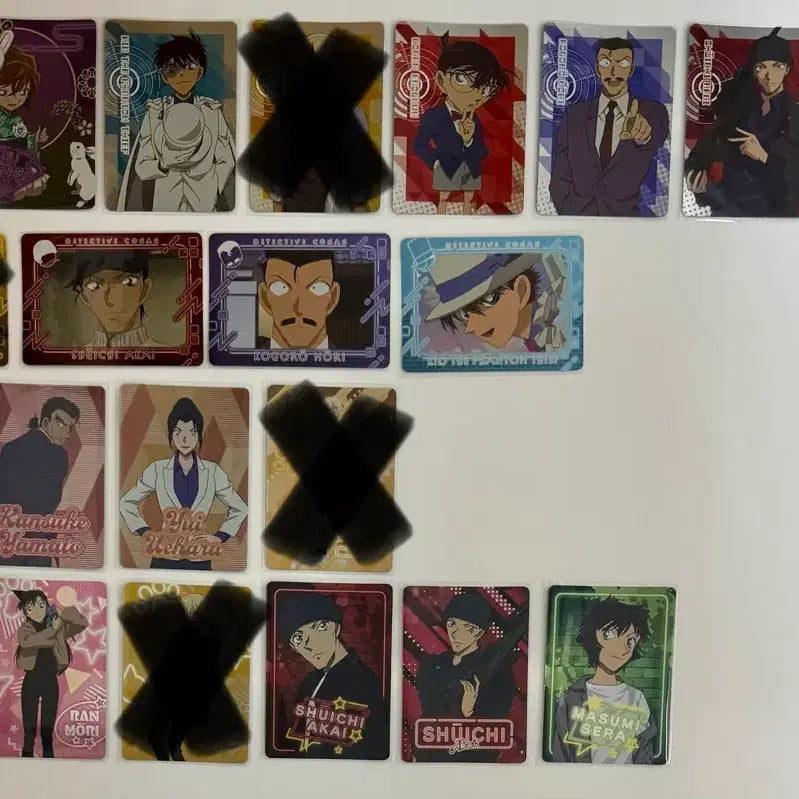 [BUNJANG] Detective Conan Neon Card (Series 2-4) / 명탐정코난 네온카드 2~4탄 판매합니다