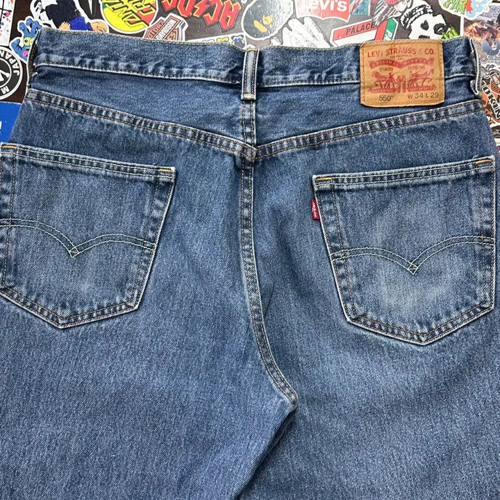 [SOLD OUT] 리바이스 550 컷오프 데님 쇼츠 34