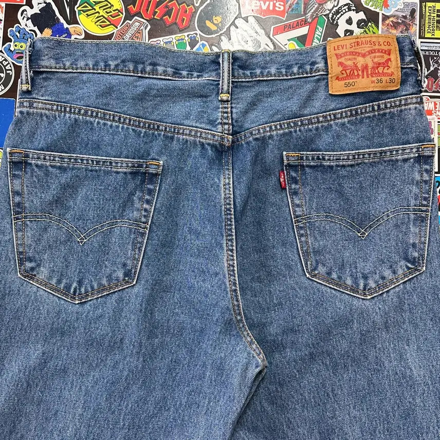 [SOLD OUT] 리바이스 550 컷오프 데님 쇼츠 36