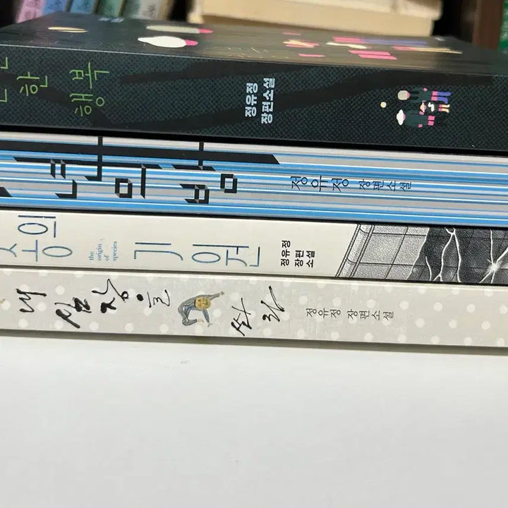 [BUNJANG] Complete Happiness, The 7th Year, The Origin of Species, Shoot My Heart - Jung Yu-jeong Novel Set / 정유정소설