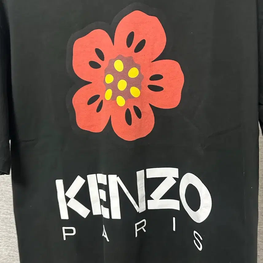 [BUNJANG] Kenzo Boke Flower T-Shirt Black XXL / 겐조 보케 플라워 반팔 블랙 (XXL)