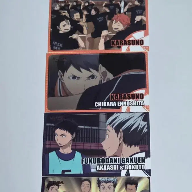 [BUNJANG] Haikyu!! Illustration Seal Collection 2 Stickers / 하이큐 일러스트 씰 컬렉션2