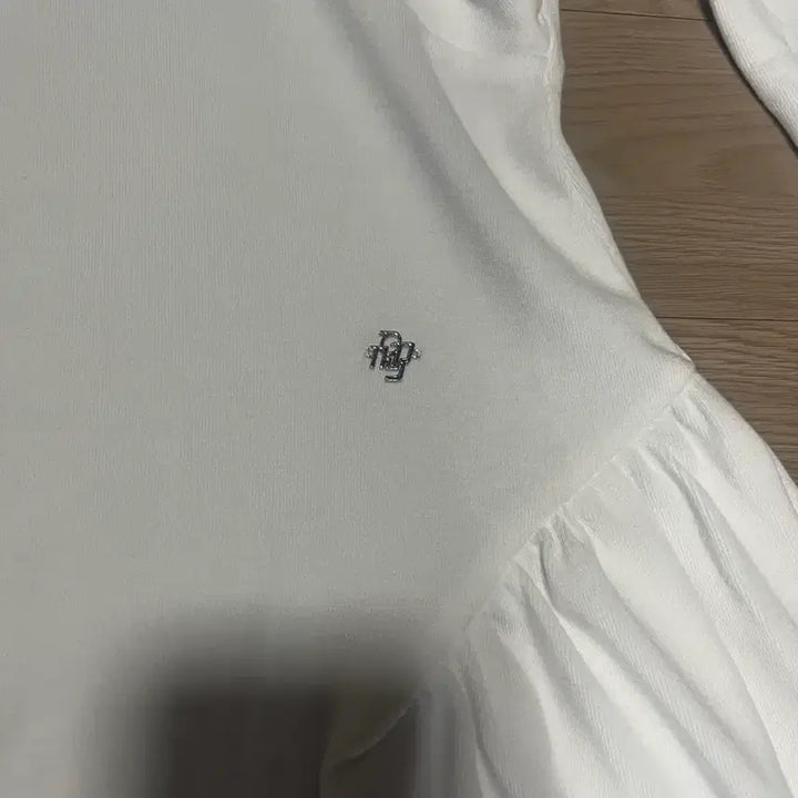 [BUNJANG] Ordinary Holiday Shirring Full Jersey Mini Dress - White / 오디너리홀리데이 셔링 훌 저지 미니 원피스 화이트