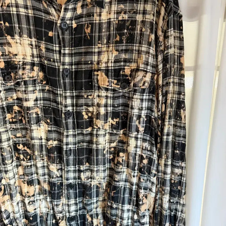 [BUNJANG] Saint Laurent Hedi Slimane Flannel Check Shirt / 생로랑 에디슬리먼 플란넬 체크 셔츠