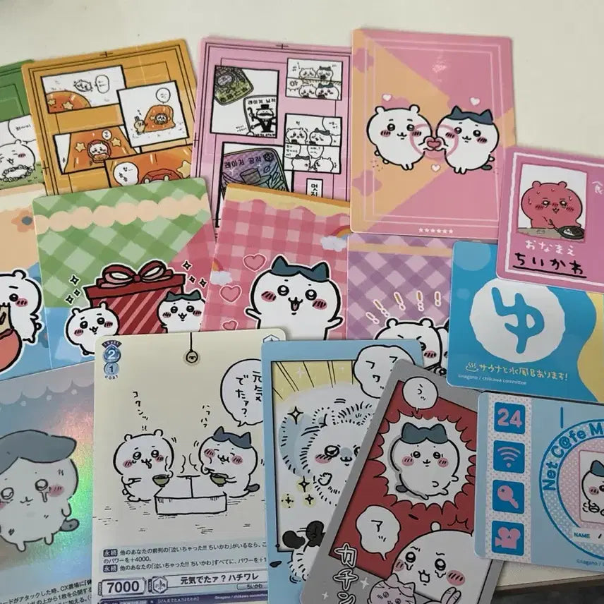 [BUNJANG] Moncheri Card Photocard Bundle Set / 먼작귀 카드 포카 일괄