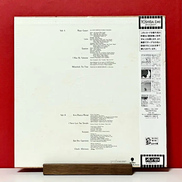 [BUNJANG] Meiko Nakahara Lotos City Pop LP / 시티팝LP 나카하라 메이코 Meiko Nakahara -Lotos