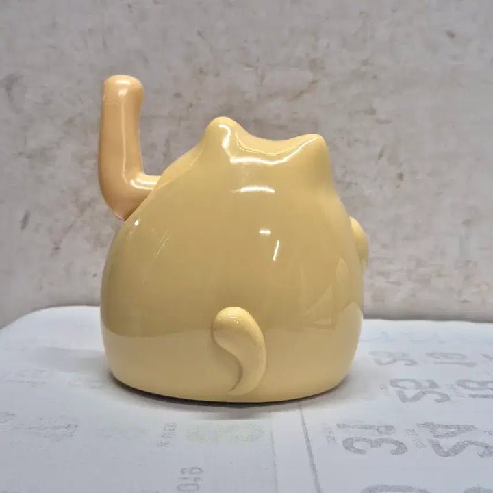 [BUNJANG] Antique Lucky Cat Figurine / [도자기공주골동품] 복 고양이 (6번) +++