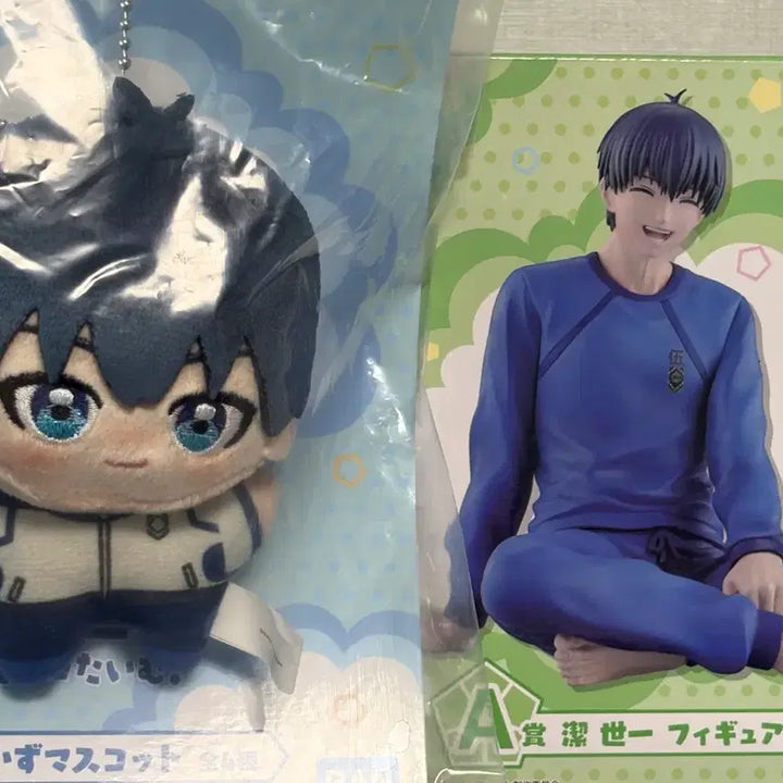 [BUNJANG] Ichiban Kuji Isagi A Prize Figure + D Prize Plush Bundle (Sealed) / (미개봉) 제일복권  이사기 a상 피규어 + d상 인형
