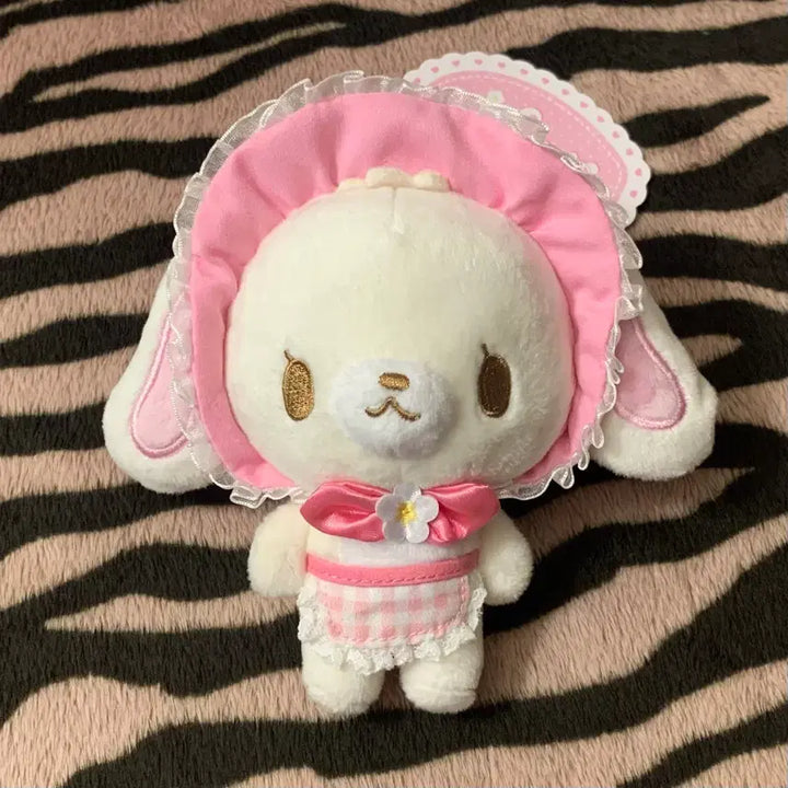[BUNJANG] Sanrio Sugarbunnies Spinns Collaboration Berry Bunny Picnic Mascot Charm Shirowusa / 산리오 슈가바니즈 스핀즈 콜라보 베리버니 피크닉 마스코트 시로우사