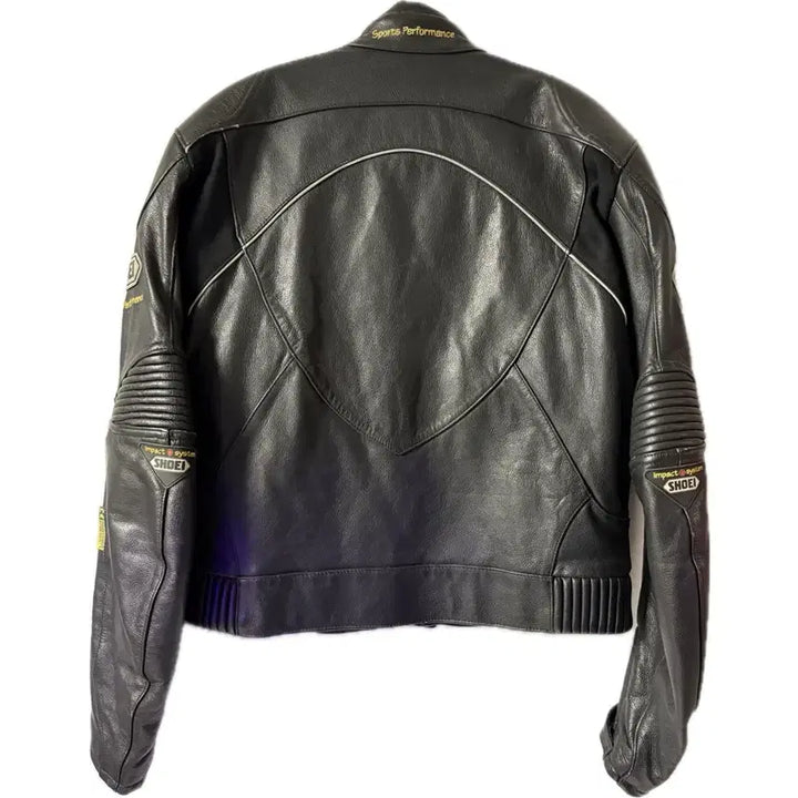 [BUNJANG] 90s Shoei Leather Rider Jacket Size 40 / 90s 쇼에이 가죽 라이더 자켓 레더자켓 40사이즈