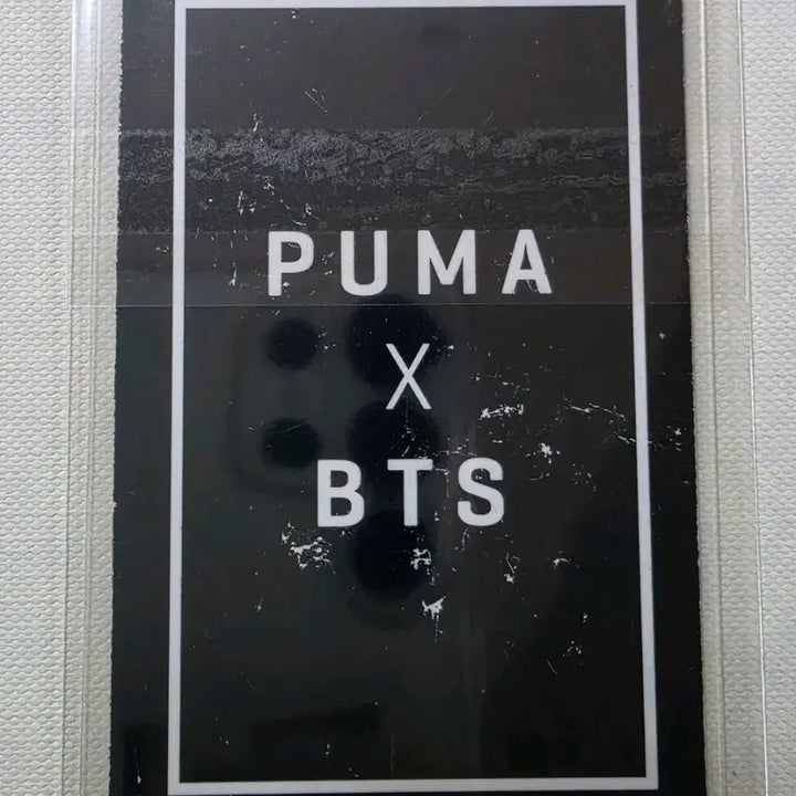 [BUNJANG] BTS Puma Photocard Taetae / 방탄 푸마 포카 태횡