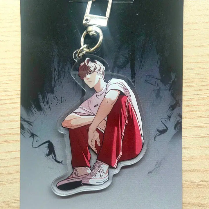 [BUNJANG] Lookism Seong Yo Han Acrylic Keyring / 외지주 성요한 아크릴 키링 외모지상주의