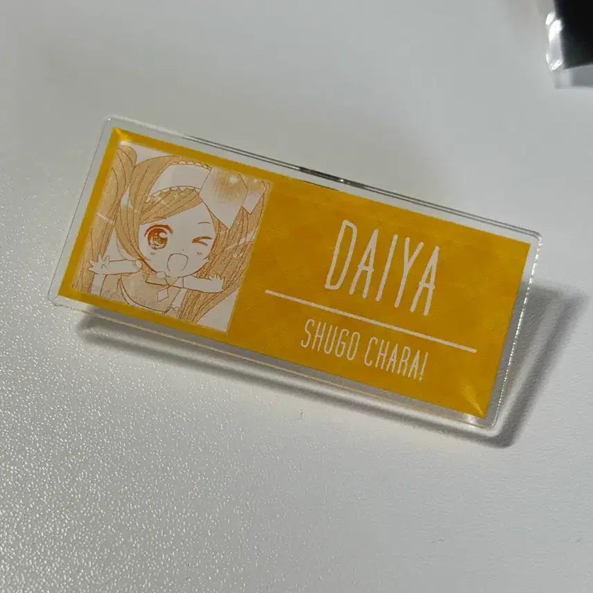 [BUNJANG] Catch! Teammates Daiya Acrylic Name Tag (Unsealed) / 캐캐체 다이아 아크릴 명찰 단순개봉