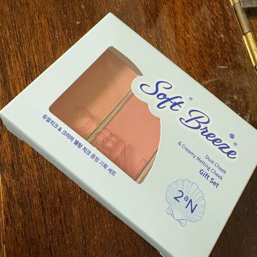 [BUNJANG] 2A N Dual Cheek 20 Soft Breeze Cream Cheese Special Set with Mini Blusher / 투에이엔 듀얼치크 20 소프트 브리즈 크림치즈 기획 세트