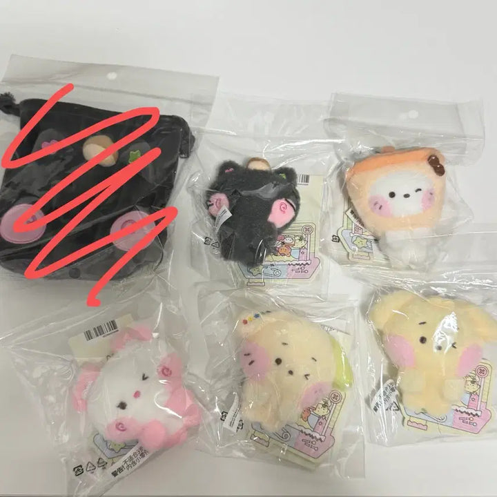 [SOLD OUT] 위시니니 마그넷 미개봉 양도 쿠리니니 팡팡니니 버블냥니 룐룐리니 댕트리니