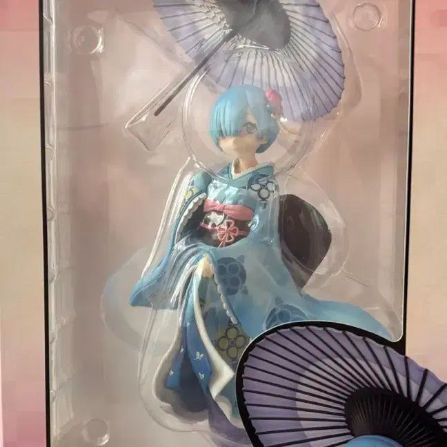 [BUNJANG] Kadokawa Re:Zero Ram &amp; Rem Umbrella Figure Set / Re: 제로 카도카와 렘 우산 피규어,제일복권,쿠지 B상 렘+서비스