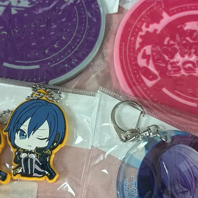 [BUNJANG] ProSeka Kaito &amp; Touya Bundle Acrylic Keyring &amp; Coaster Set / 일괄) 프로세카 카이토 토우야 아크릴키링 코스터