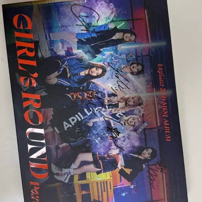 [BUNJANG] Lapillus GIRL's ROUND Part. 2 Signed Album / 라필루스 GIRL's ROUND Part. 2 싸인 앨범 판매합니다.