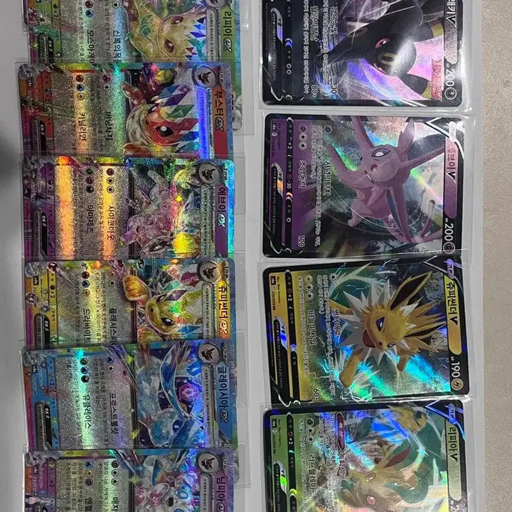 [BUNJANG] Nymphia V (Special Illustration) and Eevee Series Cards Bundle Set / 님피아V (특일) 외 이브이 시리즈 카드 (RRR, RR)일괄 판매