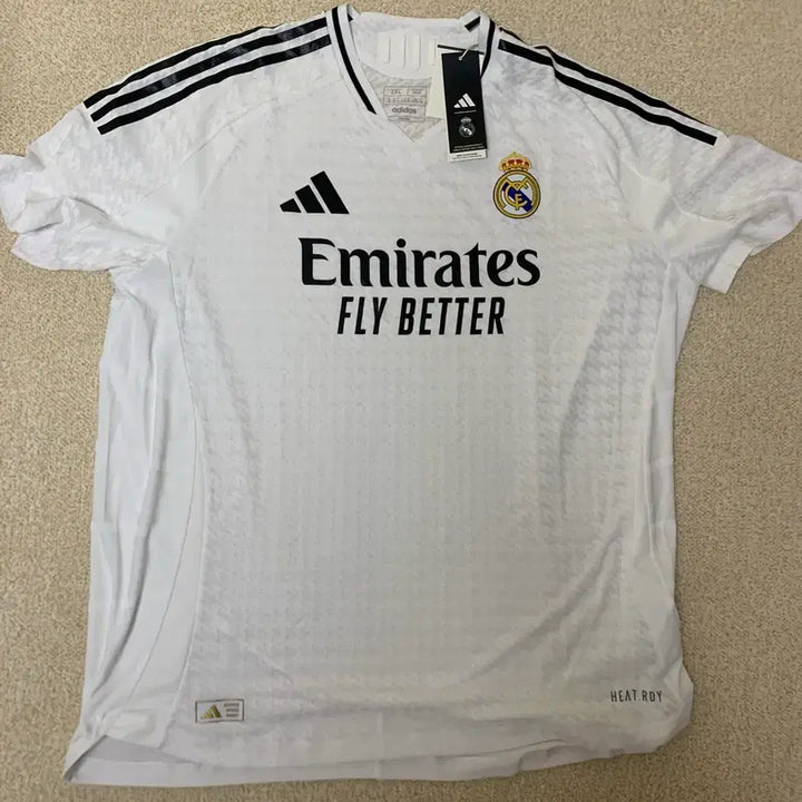 [BUNJANG] Adidas Real Madrid 2024/25 Home Authentic Jersey White 2XL / [2XL] 아디다스 레알마드리드 2024/25 홈 어센틱 저지 화이트