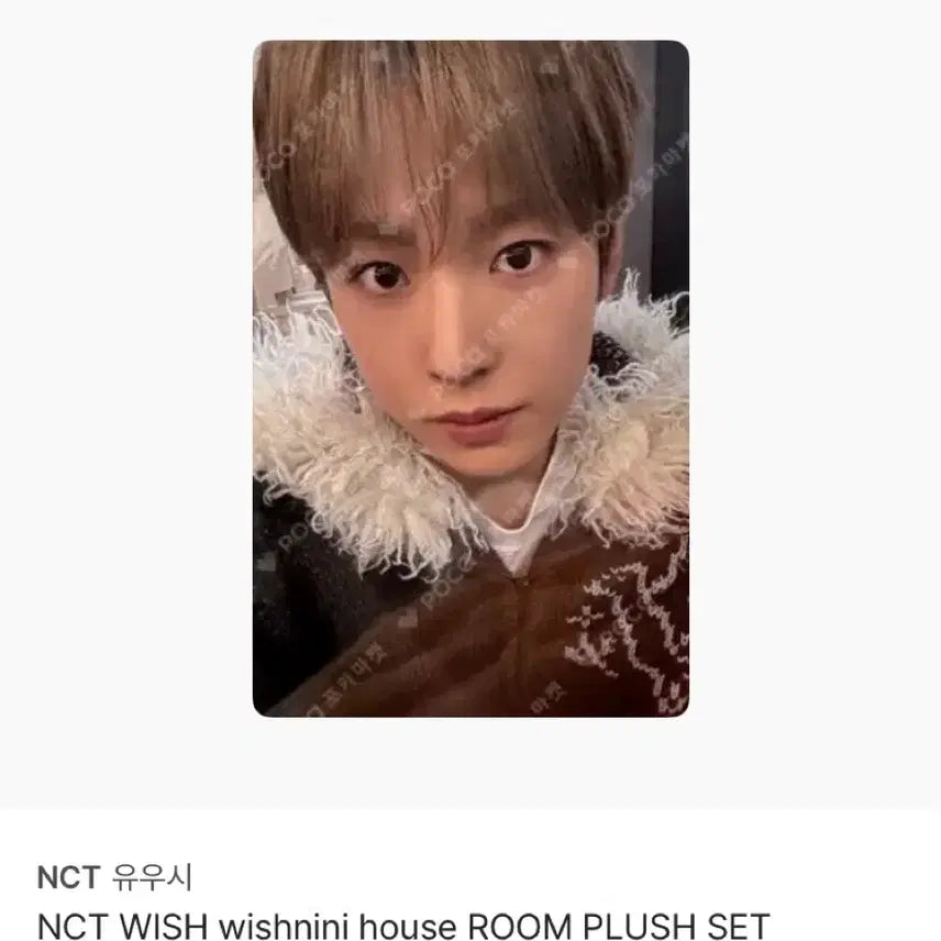 [BUNJANG] NCT WISH Yushi Line Friends Wishini Mini House Room Doll Plush Bubble Nyan Bundle Set Photocard / 엔시티위시 유우시 포카 라인프렌즈 위시니니 하우스룸인형플러시 버블냥니분철