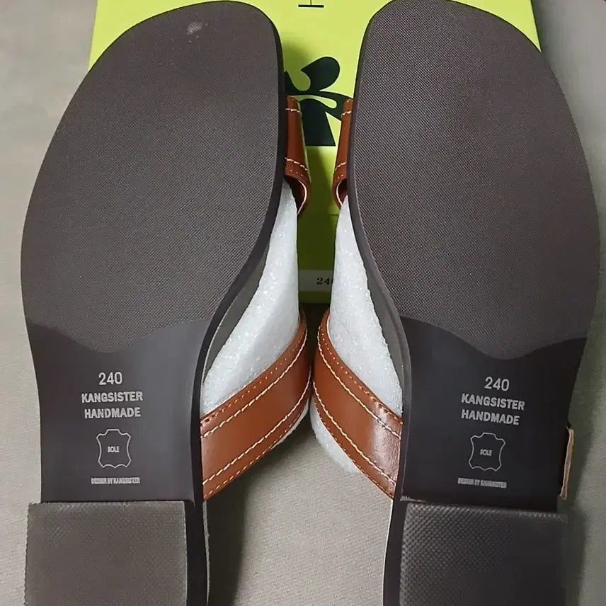 [BUNJANG] Kang Sisters Brown Sandals Size 240 / 강자매 샌들 브라운 240