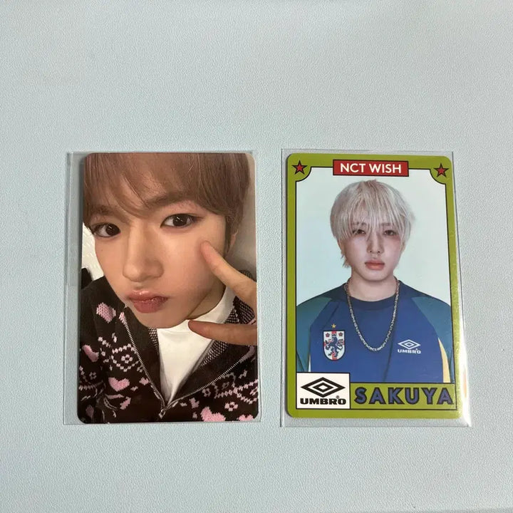 [BUNJANG] Wishnini Sakuya Photocard (+ Umbro Photocard) / 위시니니 사쿠야 포카 (+엄브로 포카 덤)