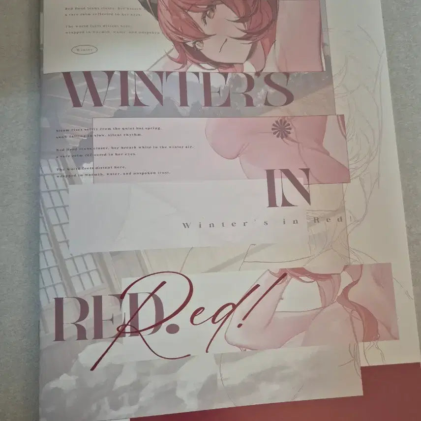 [BUNJANG] Mikan Red Hood Illustrator Book / 레드후드 미캉 작가님 일러스트북