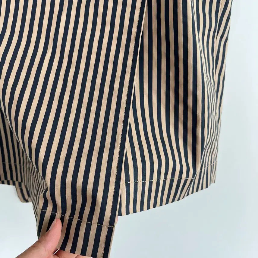 [BUNJANG] The Izzat Collection Striped Skirt / The Izzat Collection 더 아이잗 컬렉션 스트라이프 스커트