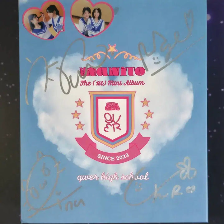 [BUNJANG] QWER Autographed Photocard Binder / QWER 친필싸인 포카 바인더