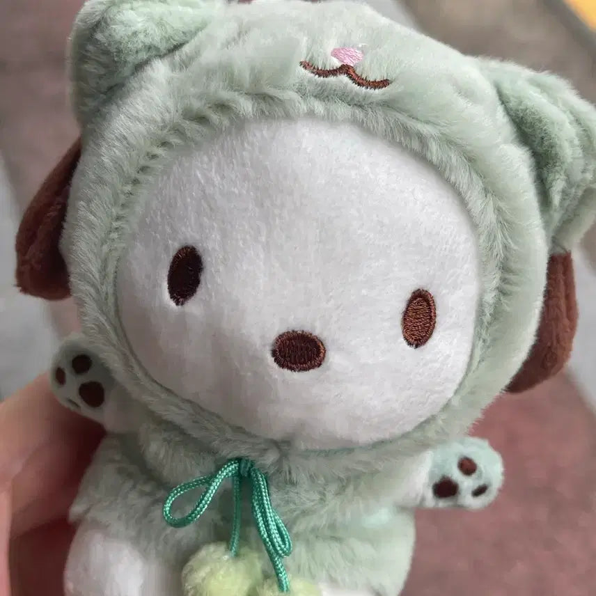 [BUNJANG] Sanrio Pochacco Genuine Plush Keychain / 포차코 정품 인형 키링