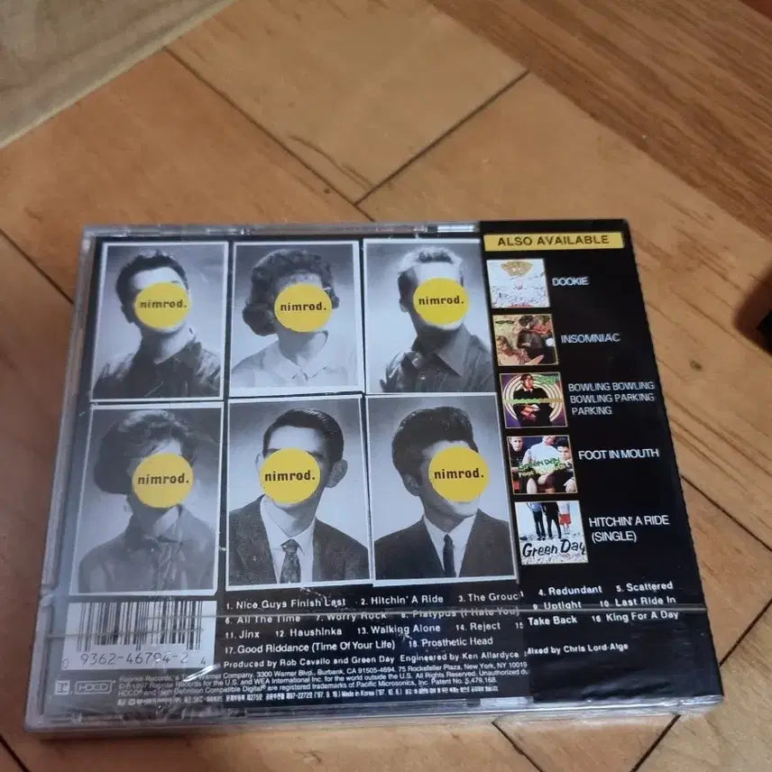 [BUNJANG] Green Day Nimrod Unsealed CD / Green Day 그린데이 님로드 미개봉 CD 판매합니다