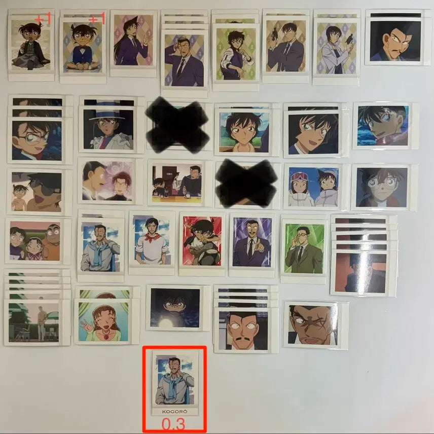 [BUNJANG] Detective Conan 1-7 Series / The Phantom of the Crimson Bat / Pentagram / Black Steel Pashacore Trading Cards / 명탐정코난 1~7탄/척안의 잔상/펜타그램/흑철 파샤코레 교환/판매합니다