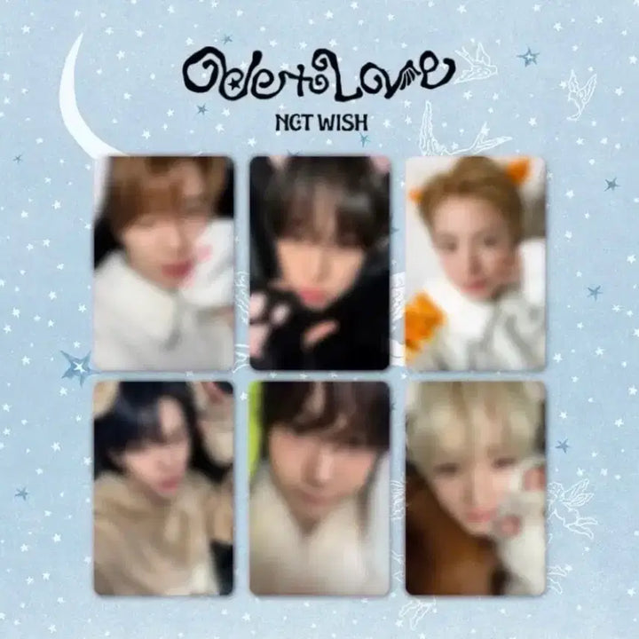 [BUNJANG] NCT WISH Melon Musicwave Animal Pajama Photocard / 엔시티위시 멜론 뮤직웨이브 동물잠옷 포카
