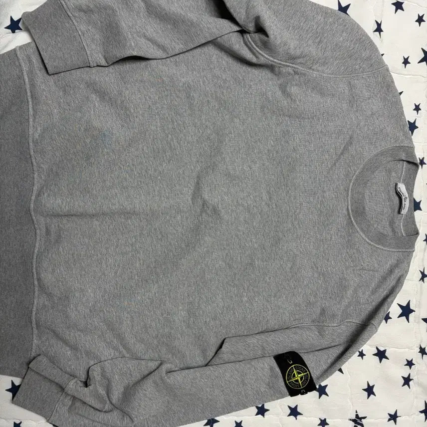 [BUNJANG] Stone Island Sweatshirt 24SS Grey XXL / XXL 스톤아일랜드 맨투맨 24ss 그레이