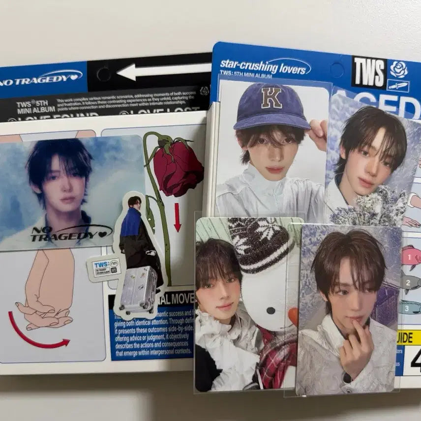 [BUNJANG] TWS Mini 5th Album Haerini Opened Set / 투어스 한진 미니5집 개봉 세트
