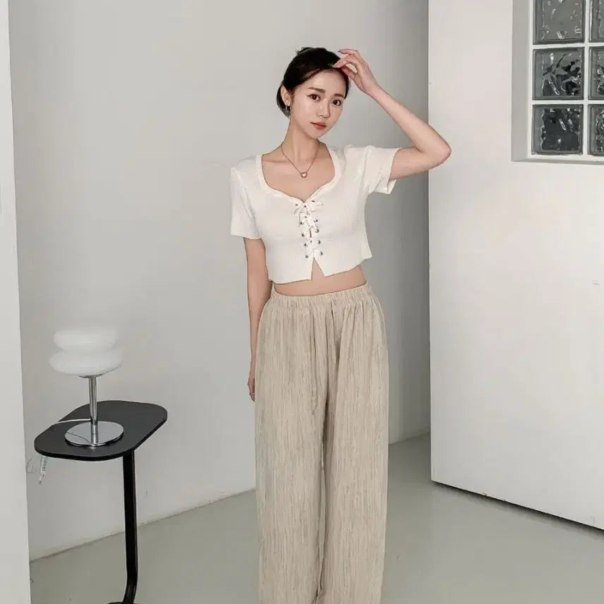 [BUNJANG] Natural Daily Pants Set (3 Colors) / 내추럴 데일리 팬츠 3색상 일괄