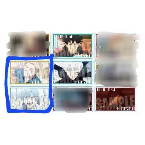 [BUNJANG] Jujutsu Kaisen Bellhouse Memories Acrylic Card Nanami / Mahito / 주술회전 벨하우스 메모리즈 아크릴 카드 나나미 마히토
