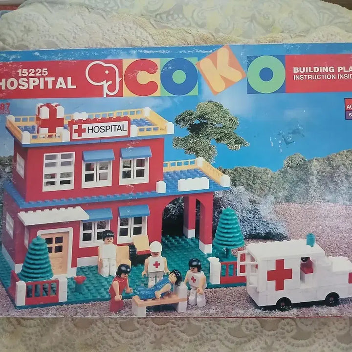 [BUNJANG] COKO Blocks Hospital Building Set (15225_HOSPITAL) / 희소성O 레고_코코(COKO)블럭 병원 (15225_HOSPITAL)