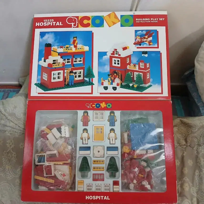 [BUNJANG] COKO Blocks Hospital Building Set (15225_HOSPITAL) / 희소성O 레고_코코(COKO)블럭 병원 (15225_HOSPITAL)