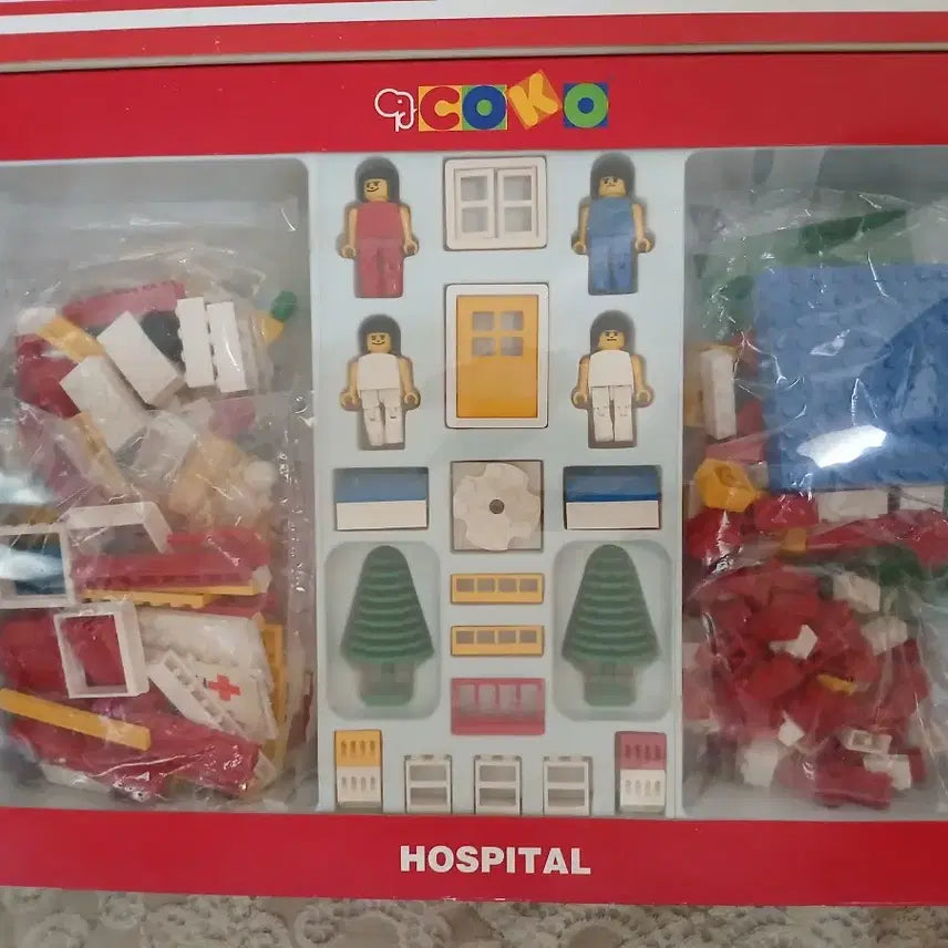 [BUNJANG] COKO Blocks Hospital Building Set (15225_HOSPITAL) / 희소성O 레고_코코(COKO)블럭 병원 (15225_HOSPITAL)