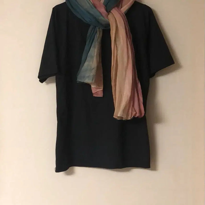 [SOLD OUT] 무지개 빛 천연염색스카프(Free사이즈)