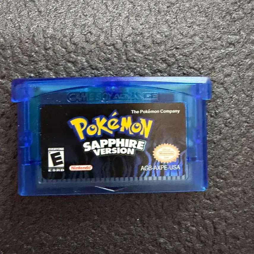 [BUNJANG] Pokemon Sapphire English Edition Reproduction Cartridge / 포켓몬스터 사파이어 영문판 복각판