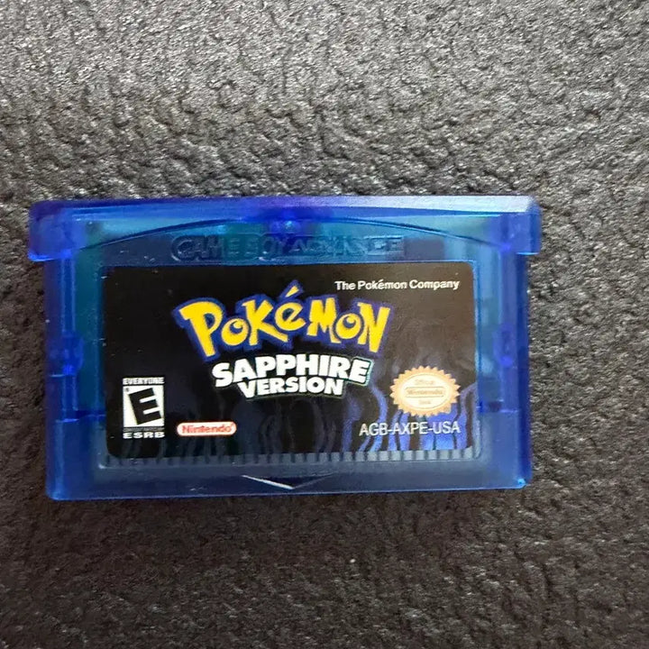 [BUNJANG] Pokemon Sapphire English Edition Reproduction Cartridge / 포켓몬스터 사파이어 영문판 복각판