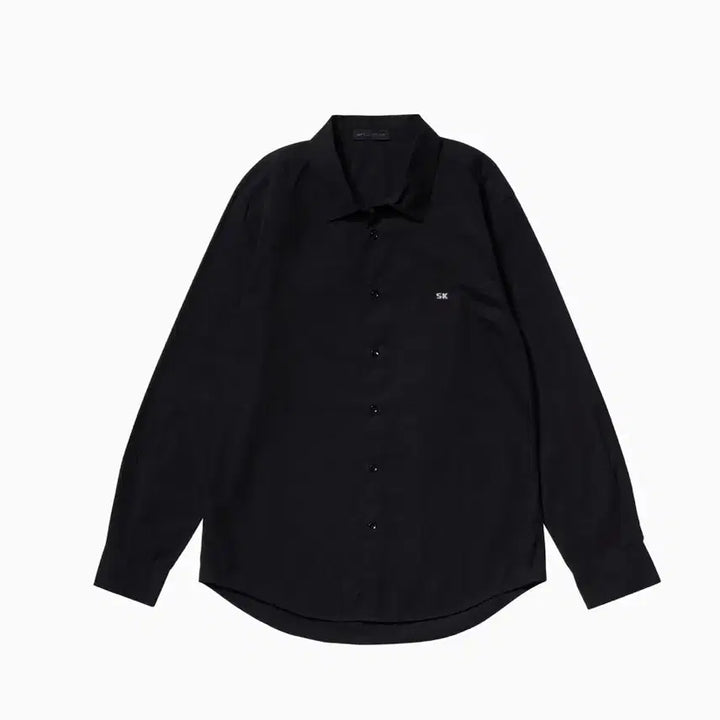 [BUNJANG] Still Kelly SK Embroidery Shirt Black / Still kelly 스틸 켈리 sk 자수 셔츠 블랙