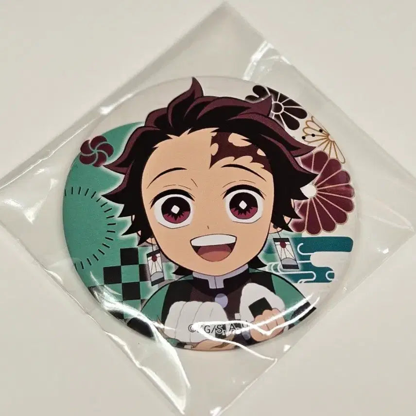 [BUNJANG] Demon Slayer Tanjiro Twinkle Steps Series Can Badge / 귀멸의 칼날 트윙클 가도 걷기 시리즈 캔뱃지 탄지로