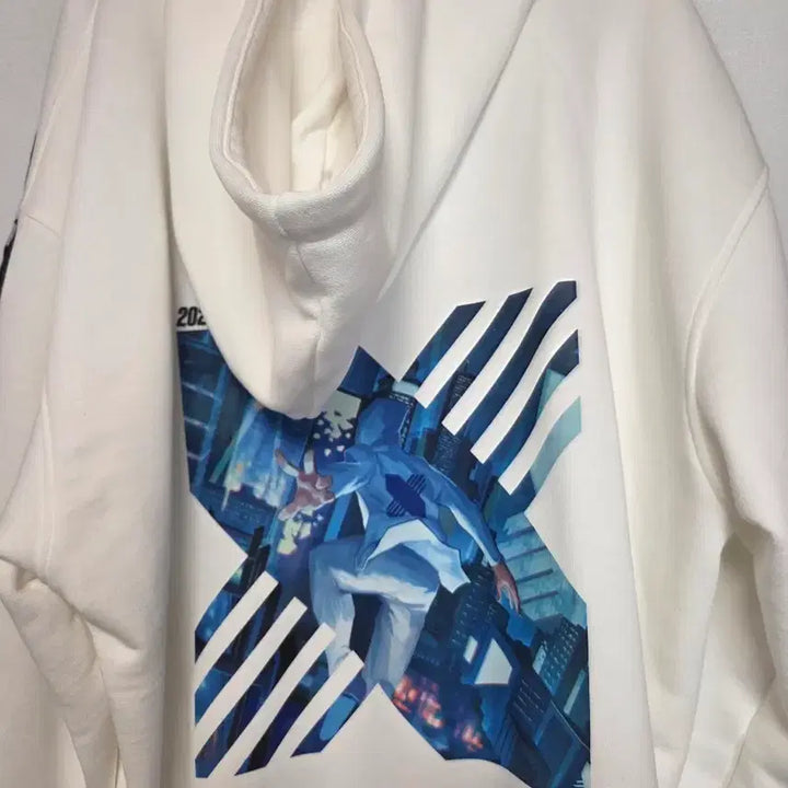 [BUNJANG] DRX Ascend Hoodie Zip-Up White L / DRX 어센드 후드집업 화이트